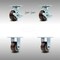 Service Caster 4 Inch Stainless Steel Polyurethane Caster Set with 2 Brakes/Swivel Lock 2 Rigid SCC-SS30S420-PPUB-TLB-BSL-2-R-2 - alternate 1